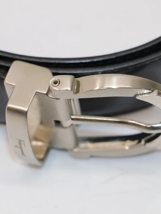 Salvatore Ferragamo Reversible Gancini Belt 67 9781/00 - Black/Brown main image 4